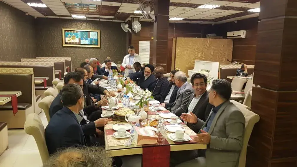 ضیافت افطاری با حضور سفیر سنگال در تهران و جمعی از فعالان اقتصادی و تجاری منطقه آفریقا