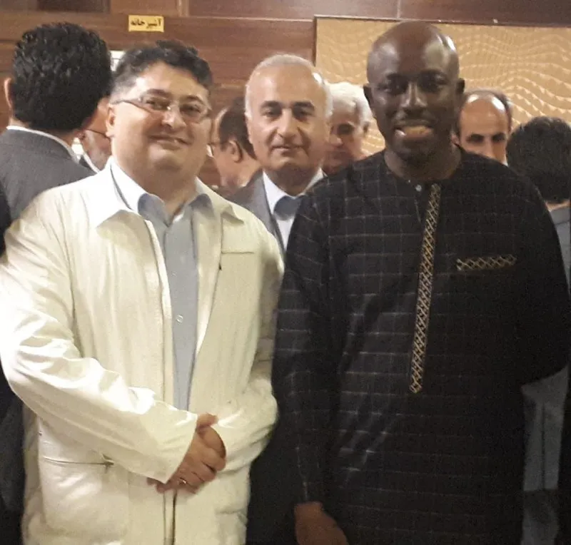 مراسم افطاری خانه آفریقا با حضور سفیر سنگال