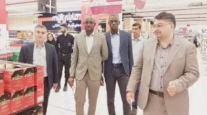 بازدید هئیت آفریقایی از سی تی مال قم